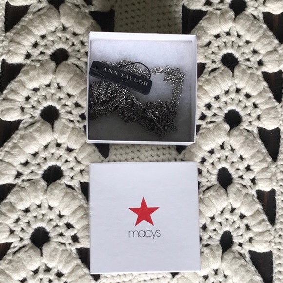 Ann Taylor NWT Ann Taylor Beaded Chain Necklace - Picture 6 of 8